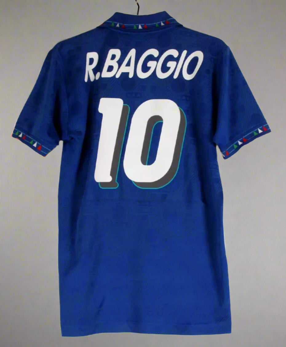 Soccer 1994 Italy Shirt Soccer Jersey Italy 94 Baggio Shirt Italy
