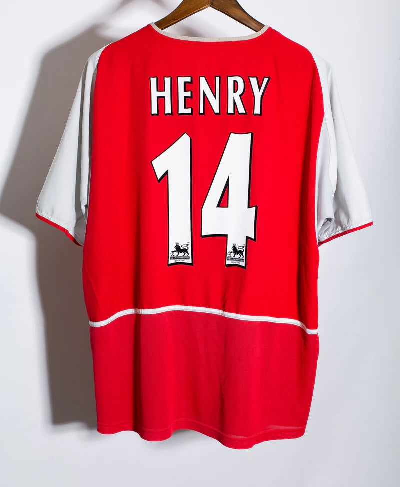 Arsenal 2002 Arsenal 2002-03 jersey | HENRY – legends football shirts
