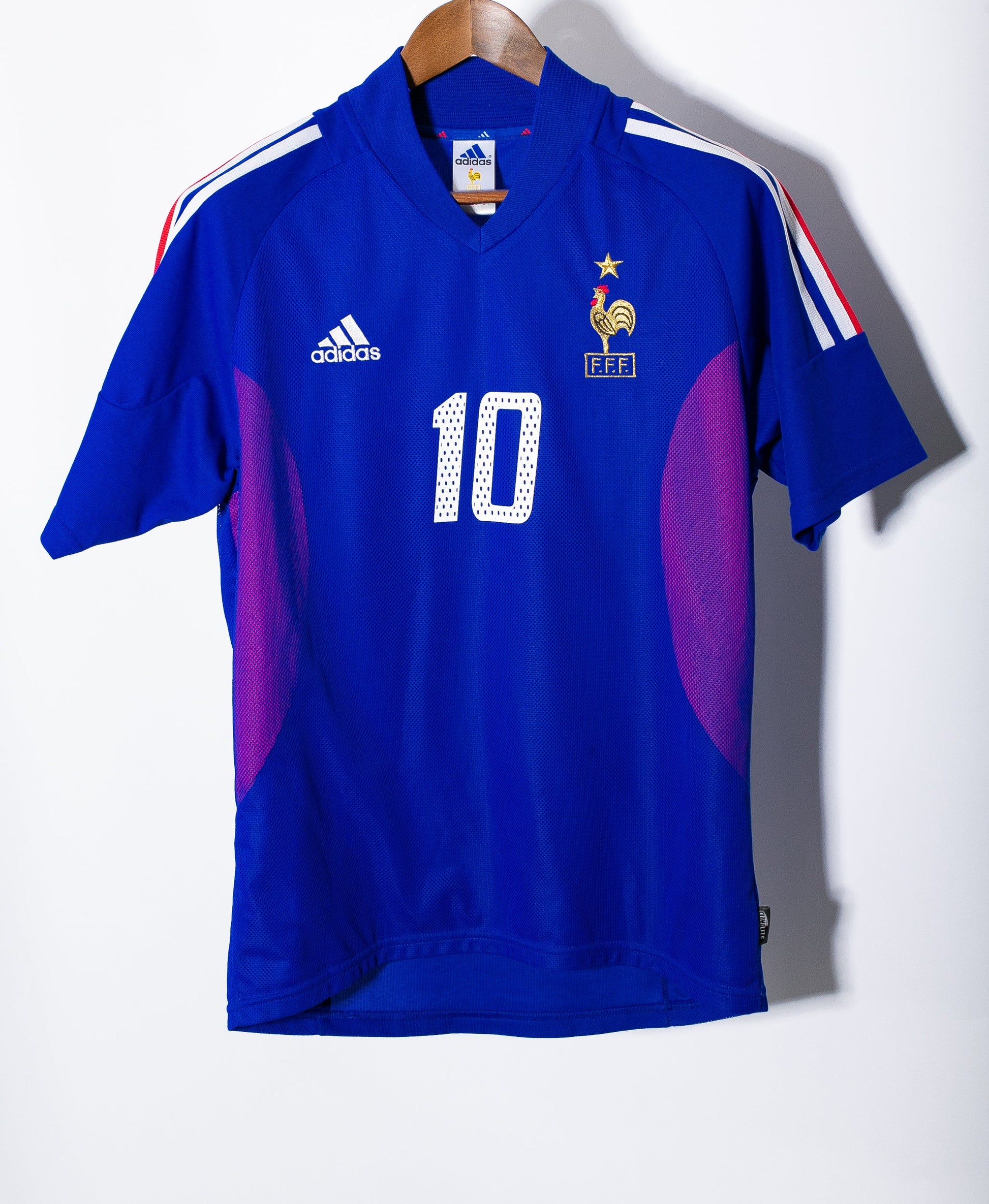 France Home Jersey 2002 | ZIDANE