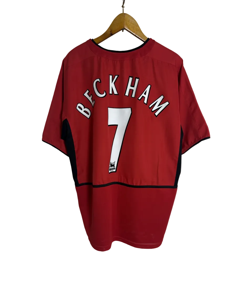 Manchester 2002/2004 Jersey - Beckham #7