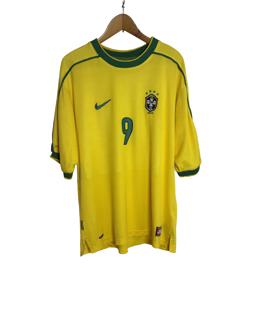 Brazil 1998 Jersey - Ronaldo #9