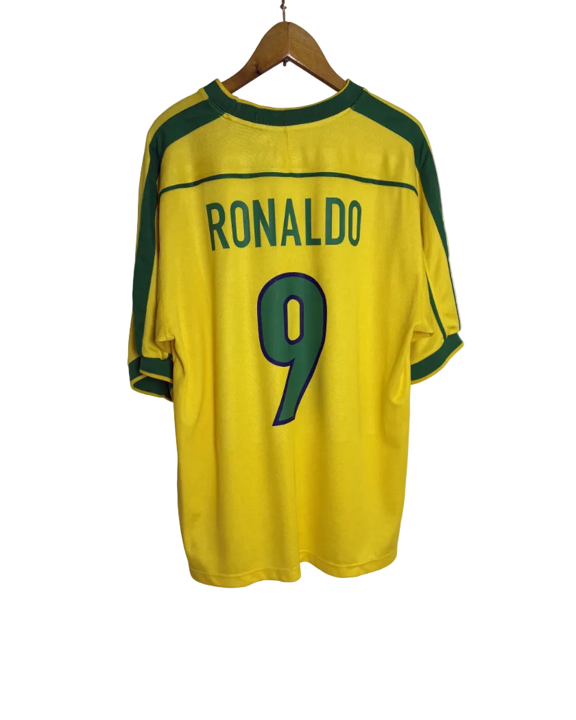 Brazil 1998 Jersey - Ronaldo #9