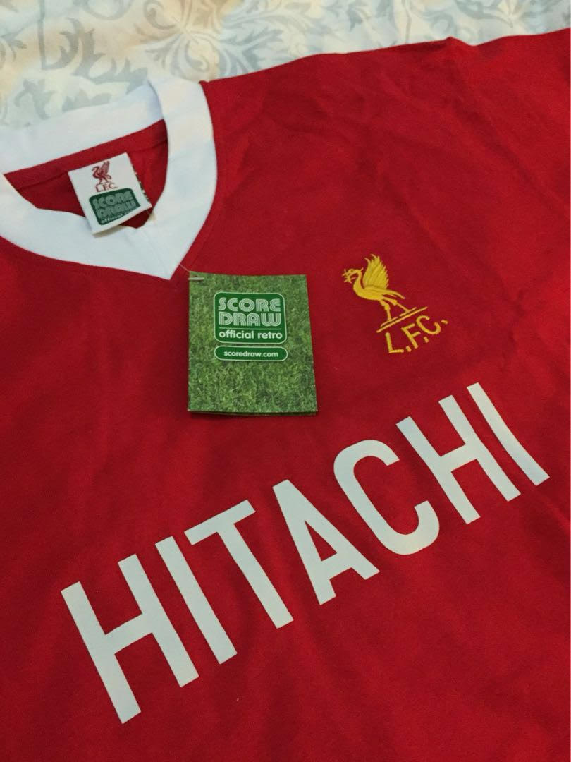 Liverpool 1979 cotton shirt - Score Draw