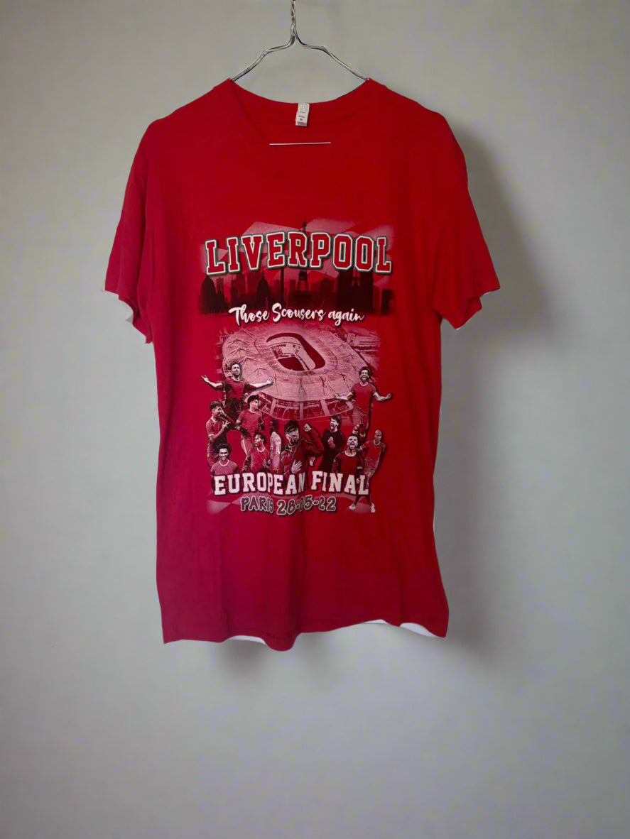 Liverpool 2022 Road to Final tshirt