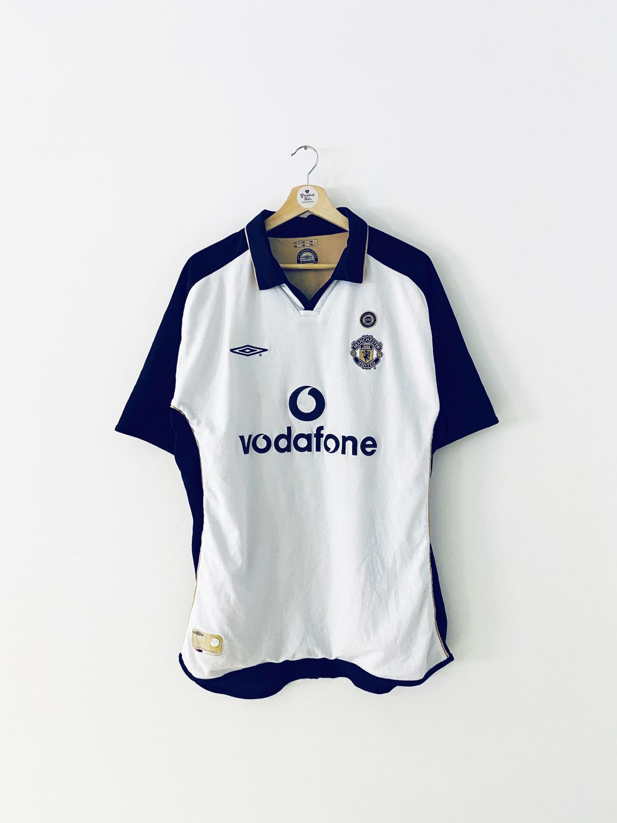 Manchester United 2001/2002 Centenary jersey | BECKHAM