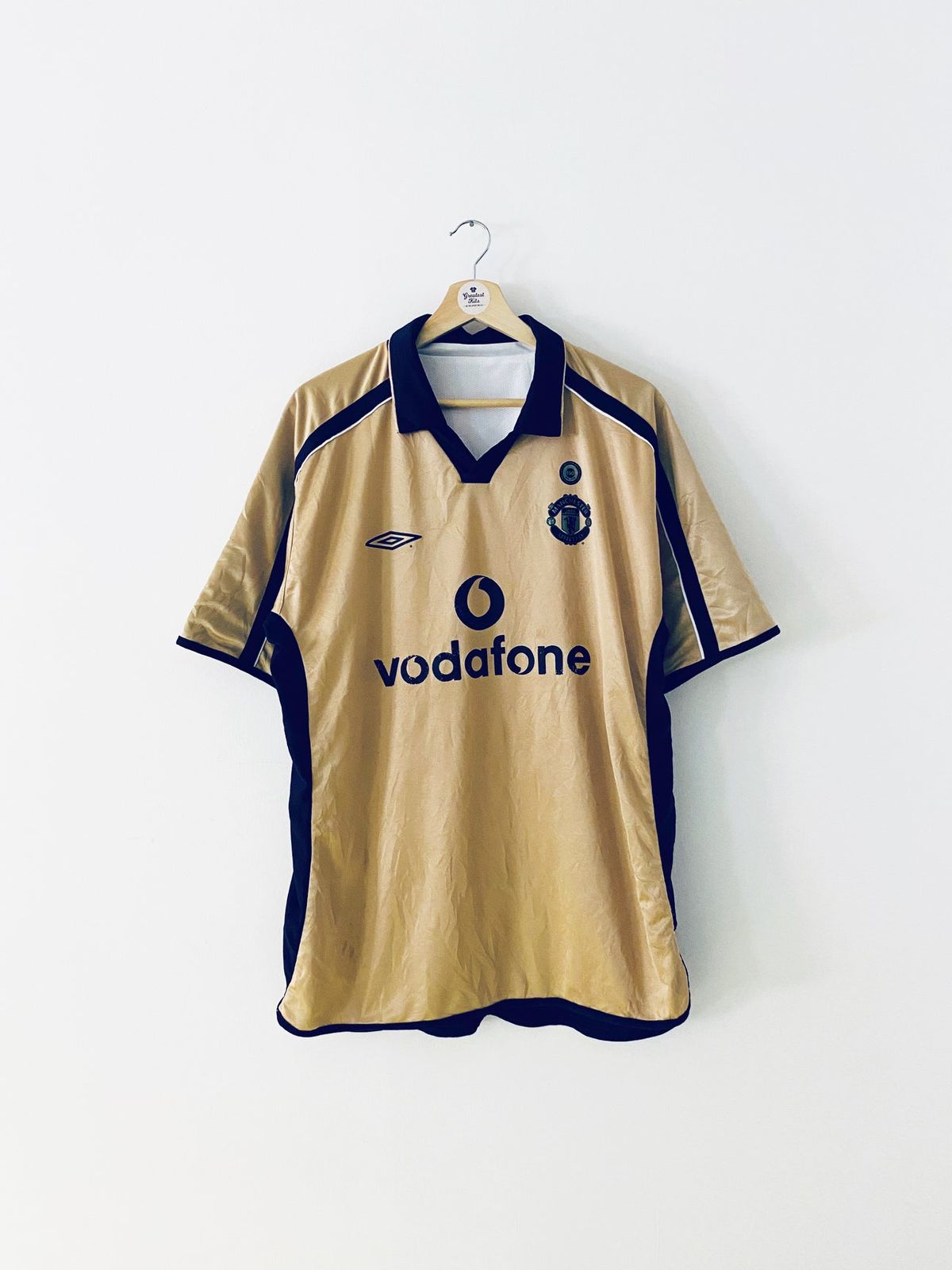 Manchester United 2001/2002 Centenary jersey | BECKHAM