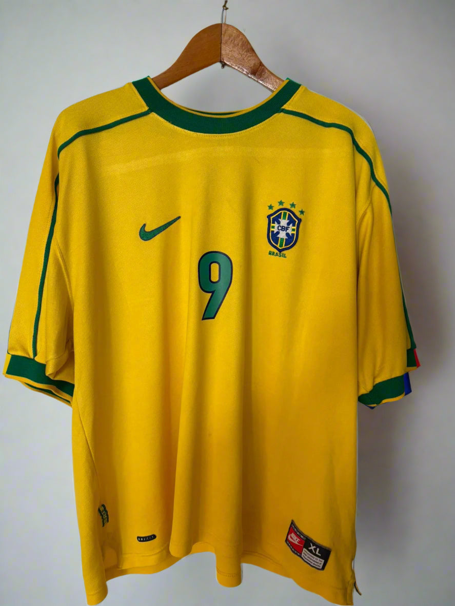 Brasil 1998 home jersey | RONALDO