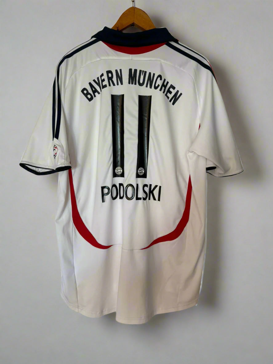Bayern Munich 2006/2007 away jersey | PODOLSKI