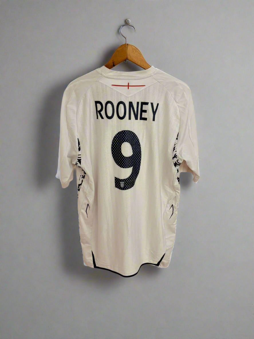England Euro 2008 Home jersey | ROONEY