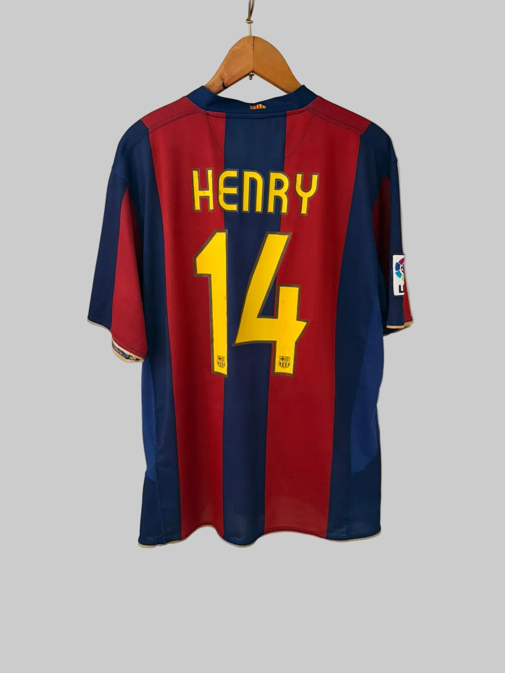 Barcelona 2007/2008 jersey | HENRY