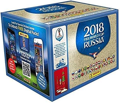 Panini Euro 2018 Sealed 50-Pack Sticker Box